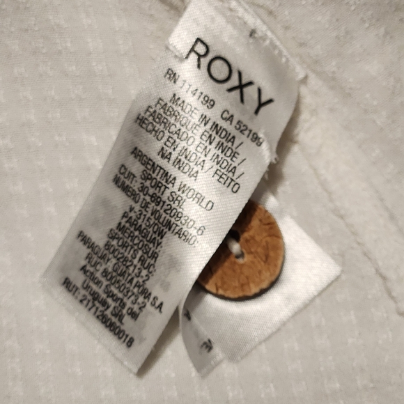 Roxy Under the Cali Sun Tie-Front Dress Size XL - Picture 7 of 8